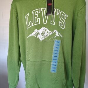 Levi's Green Mountain Hoodie Sweater Large